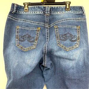 Lane Bryant Dark Wash Boot Cut Jeans Blue Size 20